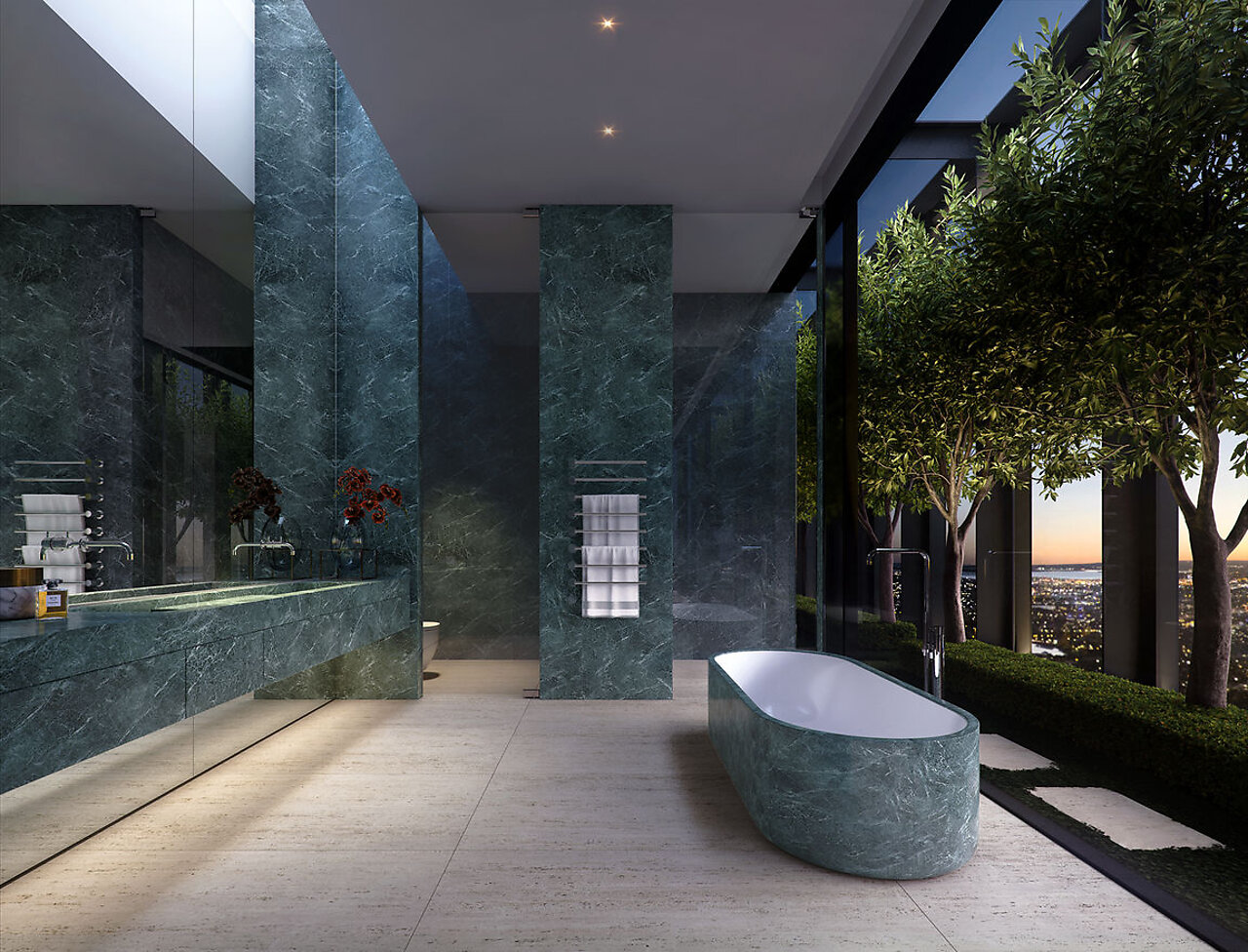 Penthouse Apartments With Glass Doors In Greenland preview